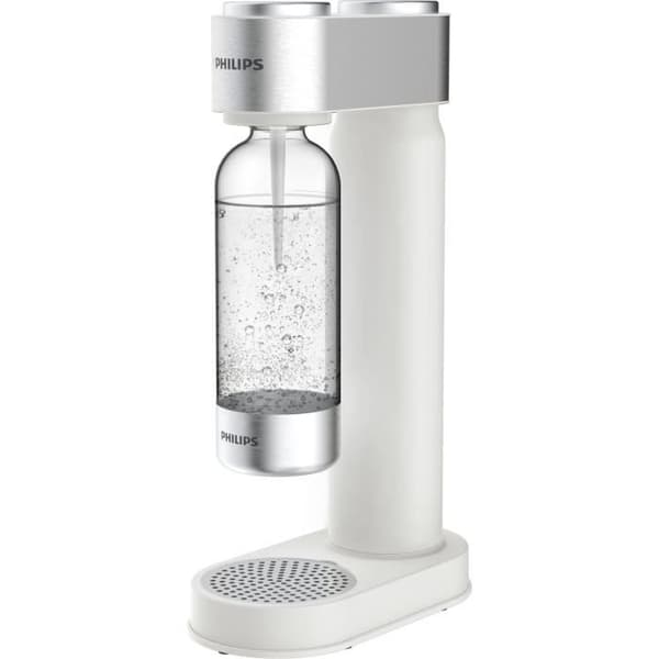 PHILIPS ADD4902WH - White Soda Machine kromfinish + 425g CO² cylinder + 1 liter PET-flaska