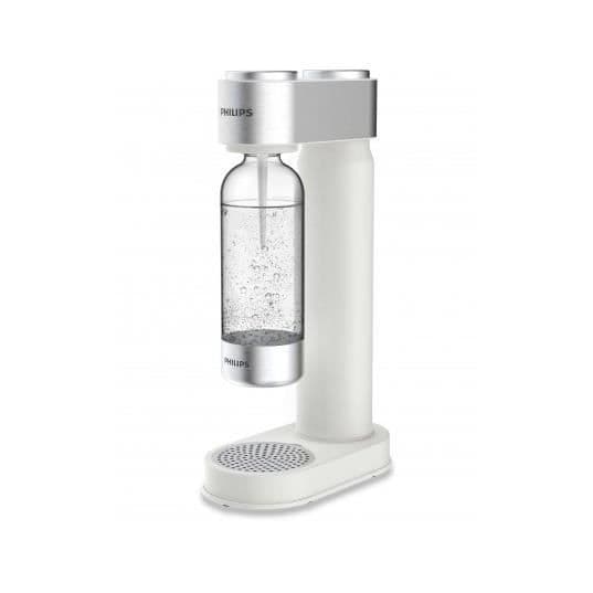 PHILIPS ADD4902WH - White Soda Machine kromfinish + 425g CO² cylinder + 1 liter PET-flaska