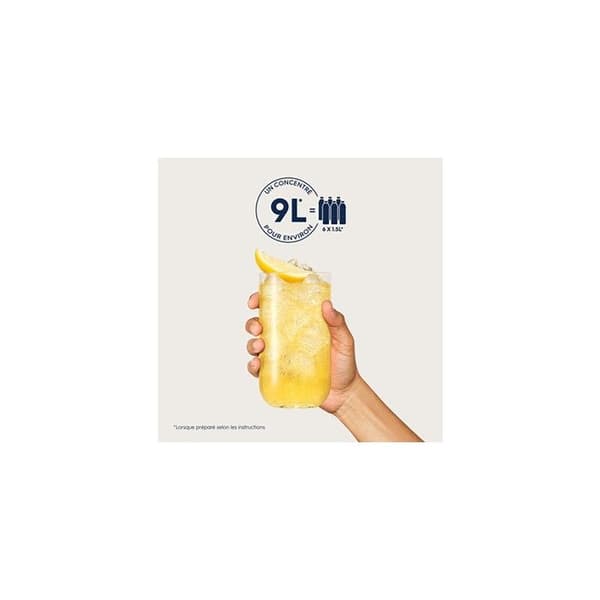 Sirop för SodaStream - SodaStream - Citron Zero - 440ml - Utan tillsatt socker - Aromatiserad med citrusfrukter
