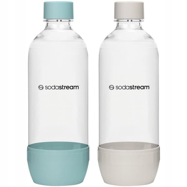 SodaStream Flaskor - SodaStream - 1L - 2x - Blå Beige - Diskmaskinssäker