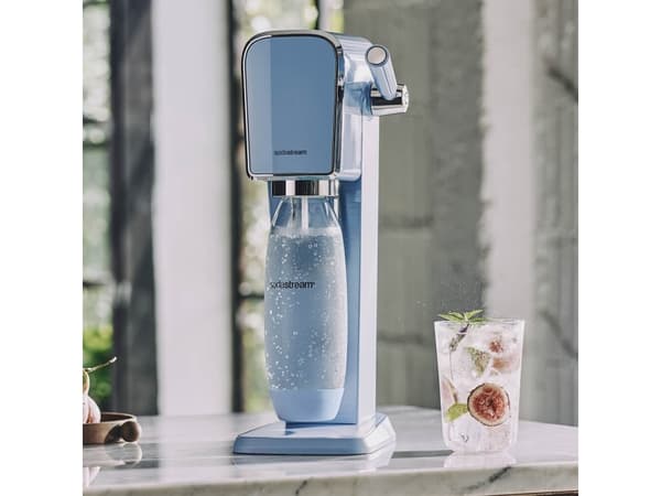SodaStream Art, Blå, Stål, 173 mm, 245 mm, 430 mm, 1 L, Plast