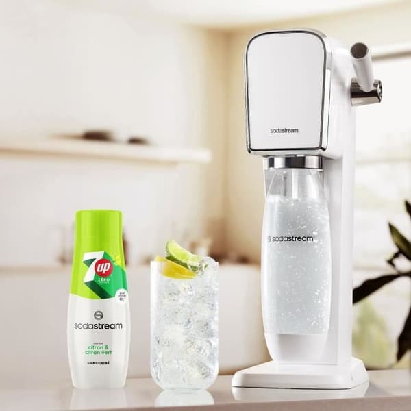 SodaStream Concentrat 7Up Zéro Socker för Kolsyrad Vatten- och Sodamaskin - 440ml