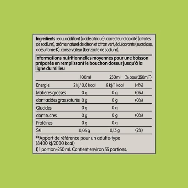 SodaStream Concentrat 7Up Zéro Socker för Kolsyrad Vatten- och Sodamaskin - 440ml