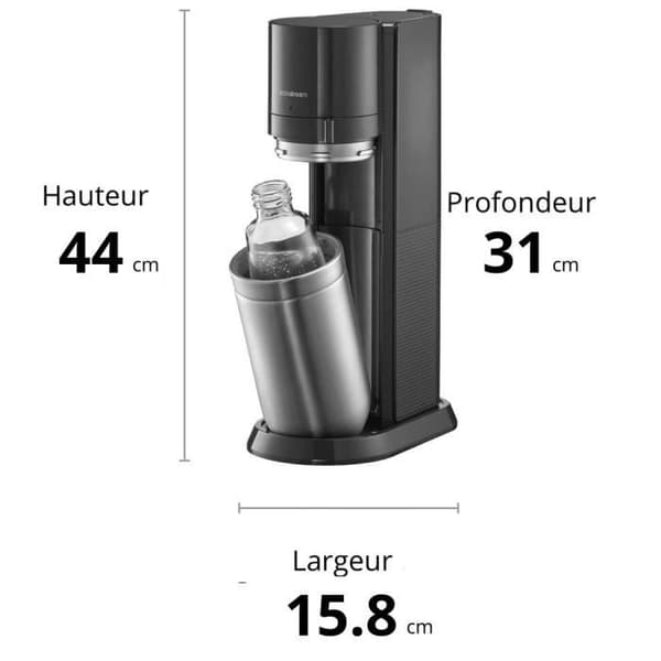 SodaStream DUO Saturator Soda Machine