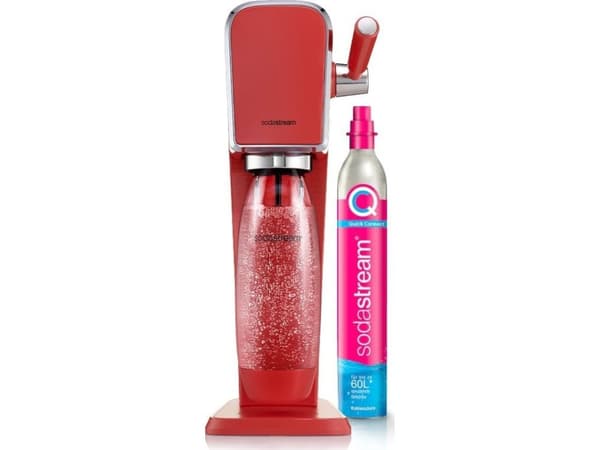 SodaStream Art Mandarin Red, Rød, 200 mm, 300 mm, 440 mm, 1 l, 64 stykker