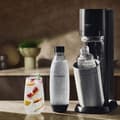 Miniatyrbild 2 av 6: Maskin för läsk och kolsyrat vatten SODASTREAM - DUO Svart - 2 flaskor som är diskmaskinssäkra + 1 gaspatron 60L