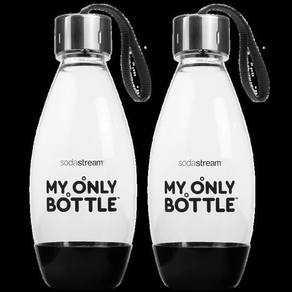 Flaska - SodaStream - Min Enda Flaska - 0.5L - Återvunnen plast - 2 stycken