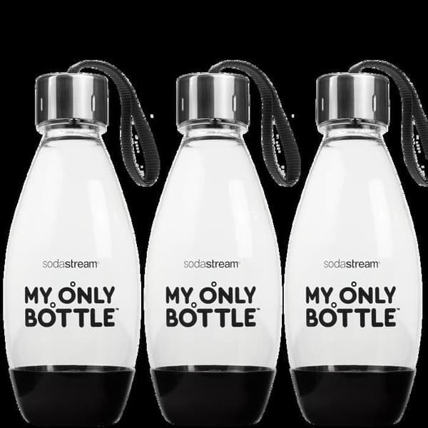 Plastflaska - SodaStream - My Only Bottle - 0.5L - 3 stycken - BPA-fri