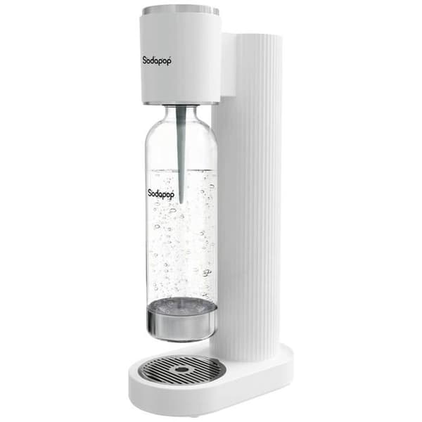 Sodapop White Cooper Gasifier med 1 PET-flaska