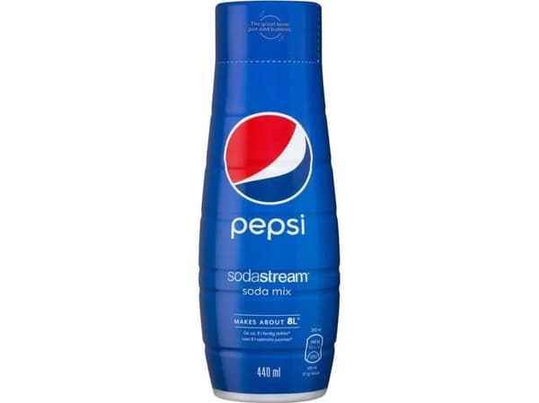 SodaStream Pepsi, Pepsi, 440 ml, Klämflaska, CE, 14 kcal, 57 kJ
