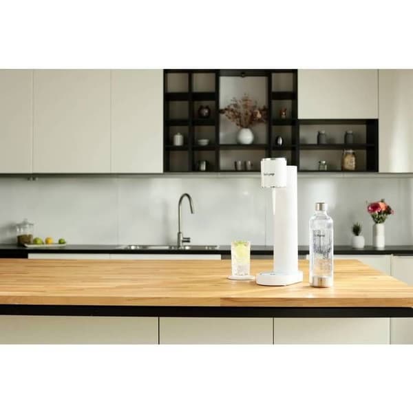 Sodapop White Cooper Gasifier med 1 PET-flaska
