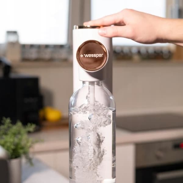 Wessper Kolsyrad Vattensmaskin, Kolsyrad Vattenmaskin Soda Flask Kolsyrning