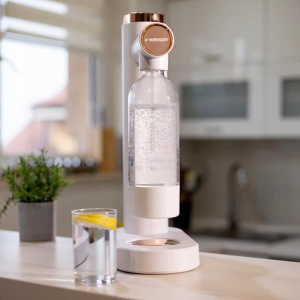 Wessper Kolsyrad Vattensmaskin, Kolsyrad Vattenmaskin Soda Flask Kolsyrning
