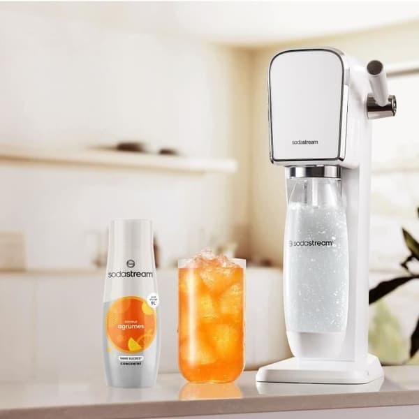 SODASTREAM-koncentrat - Paket med 6 sockerfria citruskoncentrat - Upp till 54L drycker - 440 ml