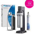 Miniatyrbild 1 av 6: BRITA Läskmaskin - SodaTRIO Svart - 1 1L flaska och 1 CO2-cylinder ingår