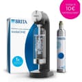 Pikkukuva 1 / 6: BRITA-limsakone - SodaONE musta - 1 litran pullo ja 1 hiilidioksidipullo mukana