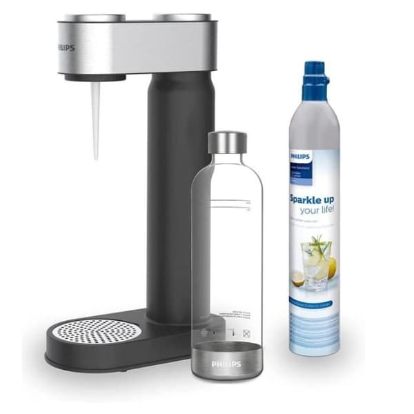 Sodamaskin - PHILIPS - GOZERO LITE - Svart - 1 L - 60 L kolsyrning