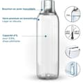 Miniatyrbillede 4 af 4: Pakke med 2 BRITA-flasker - Til SodaTRIO-maskine - Kapacitet 1 l - Glas