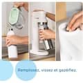 Miniatyrbillede 4 af 6: BRITA Sodamaskine - SodaTRIO Hvid - 1 1L flaske og 1 CO2-cylinder medfølger