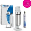 Miniatyrbillede 1 af 6: BRITA Sodamaskine - SodaTRIO Hvid - 1 1L flaske og 1 CO2-cylinder medfølger