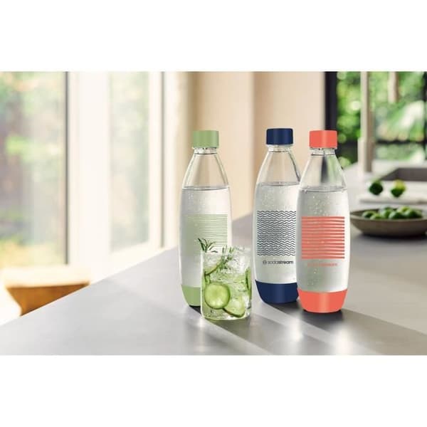 SODASTREAM-flaskor - Fuse Limited Edition - Pack med 3 flaskor 1L - Utan PFAS