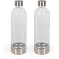 Miniatyrbillede 2 af 6: Set med 2 kolsyraflaskor - LIVOO - DOM464AC1 - 2 x 1L - Kompatibel med LIVOO DOM464 - PET-flaska