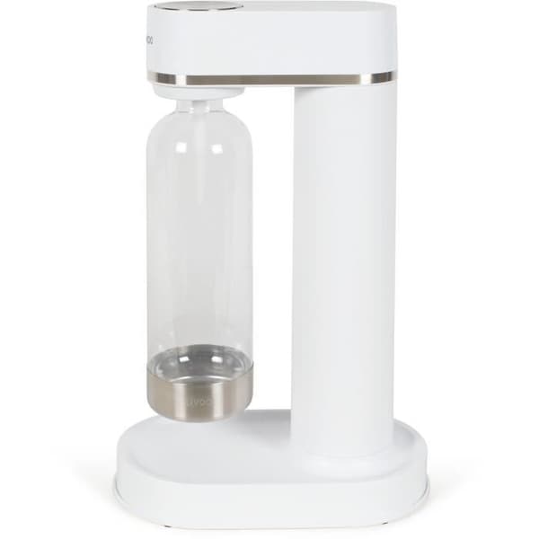 Läskmaskin - LIVOO - DOM464 - 1L - Fungerar med tryck - Ingen ström - PET-flaska - Kompatibel med Sodastream-cylindrar