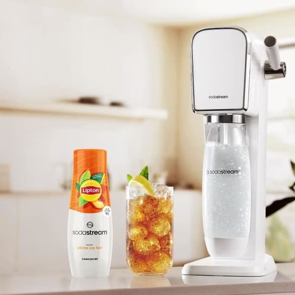 SODASTREAM-koncentrat - 6-pack Lipton iste-koncentrat - Upp till 54 liter dryck - 440 ml