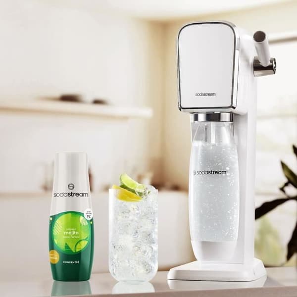 SODASTREAM Koncentrat - Förpackning med 6 alkoholfria Mojito-koncentrat - Upp till 54 liter dryck - 440 ml