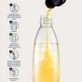 Miniatyrbillede 6 af 6: SODASTREAM Koncentrat - Förpackning med 6 sockerfria citronkoncentrat - Upp till 54 liter drycker - 440 ml