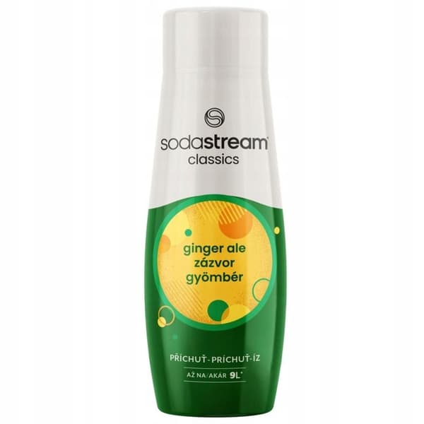 Siroper SODASTREAM Cola + Mirinda + 7Up + Ginger Ale för sodafontän 4 stycken.