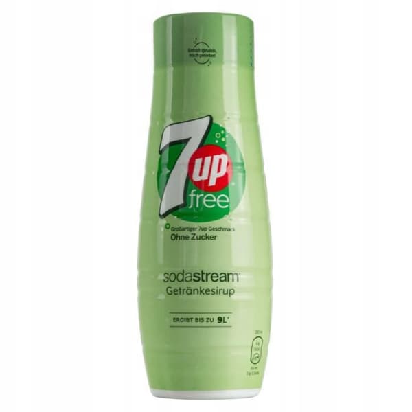 Set med siroper 7UP Zero Sugar SodaStream 440 ml 4 st