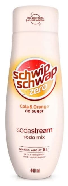 SodaStream Schwip Schwap Zero 440ml - Ger 8 liter