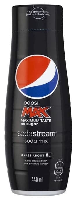 SodaStream Pepsi Max 440ml - Ger 8 liter