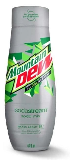 SodaStream Mountain Dew Diet 440ml - Ger 8 liter
