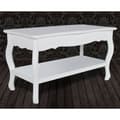 Miniatyrbillede 2 af 6: vidaXL sofabord 2 niveauer MDF hvid