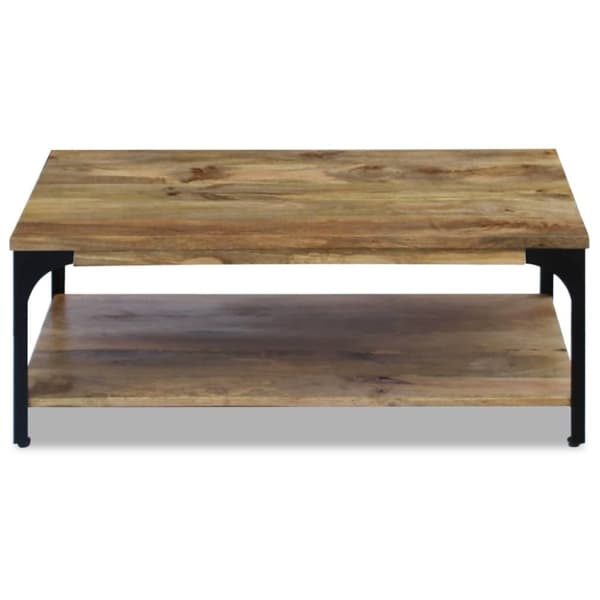 vidaXL sofabord mangotræ 100x60x38 cm