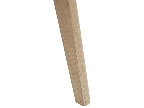 Soffbord Svart Oval Stativben Stabil Trä Bordsskiva Modern Samtida