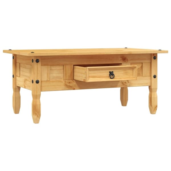 vidaXL Soffbord mexikansk Coronastil furu 100x55x44 cm
