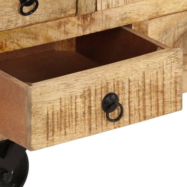 vidaXL sofabord 70x70x40 cm ru mangotræ