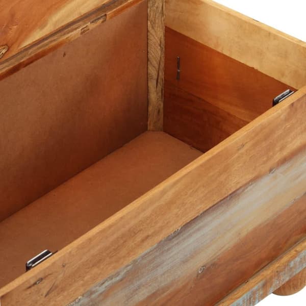 vidaXL sofabord 70x70x38 cm genbrugstræ