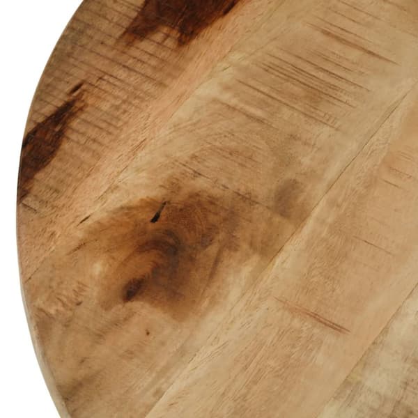 vidaXL Soffbord massivt grovt mangoträ 65x32 cm
