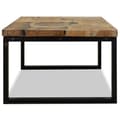 Miniatyrbillede 7 af 10: vidaXL sofabord teaktræ og plastik 60 x 60 x 40 cm