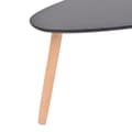 Miniatyrbilde 10 av 11: vidaXL Sofabord sett 2 deler heltre furu svart change2