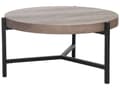 Miniatyrbillede 1 af 7: Sofabord Mørkt Træ MDF og Sot Metalben 75 x 42 cm Lav Rundt Kaffebord Industriel Vintage Look Design Stuemøbel Sofa Tilbehør Boligindretning