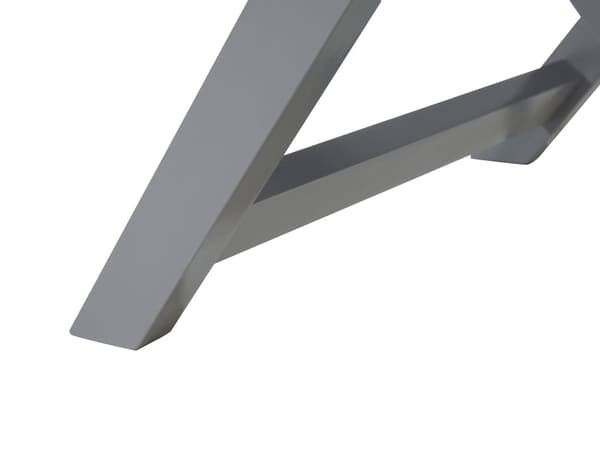 Bakkebord Grå Mat MDF 40 x 46 cm Firkantet Sidebord med Aftagelig Bakke Skandinavisk Lampebord Minimalistisk Design stil Stue Indretning
