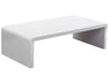 Miniatyrbillede 1 af 6: Sofabord Hvidt 120 x 60 cm Glans Moderne Minimalistisk Stil