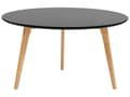Miniatyrbillede 1 af 6: Sofabord sort oval stativ moderne stue soveværelse
