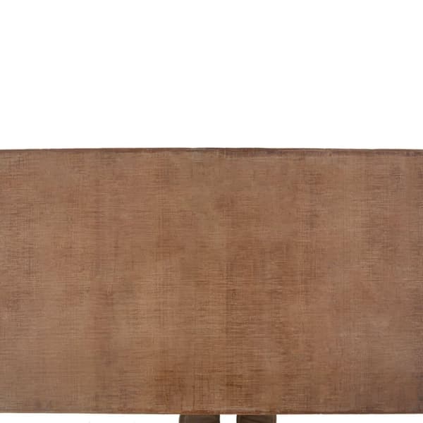 vidaXL sofabord i massivt grantræ 91 x 51 x 38 cm brun