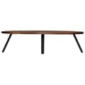 Miniatyrbillede 5 af 10: vidaXL sofabord massivt genanvendt teak oval 120 x 60 x 30 cm